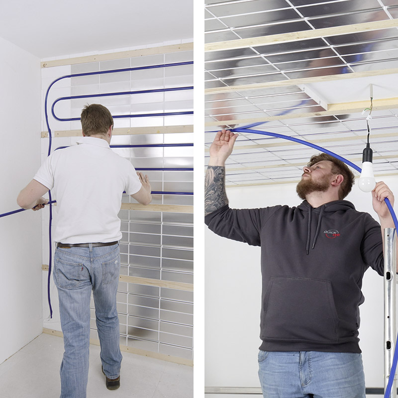 Wand- oder Deckenheizung? Ein Vergleich für Renovierer