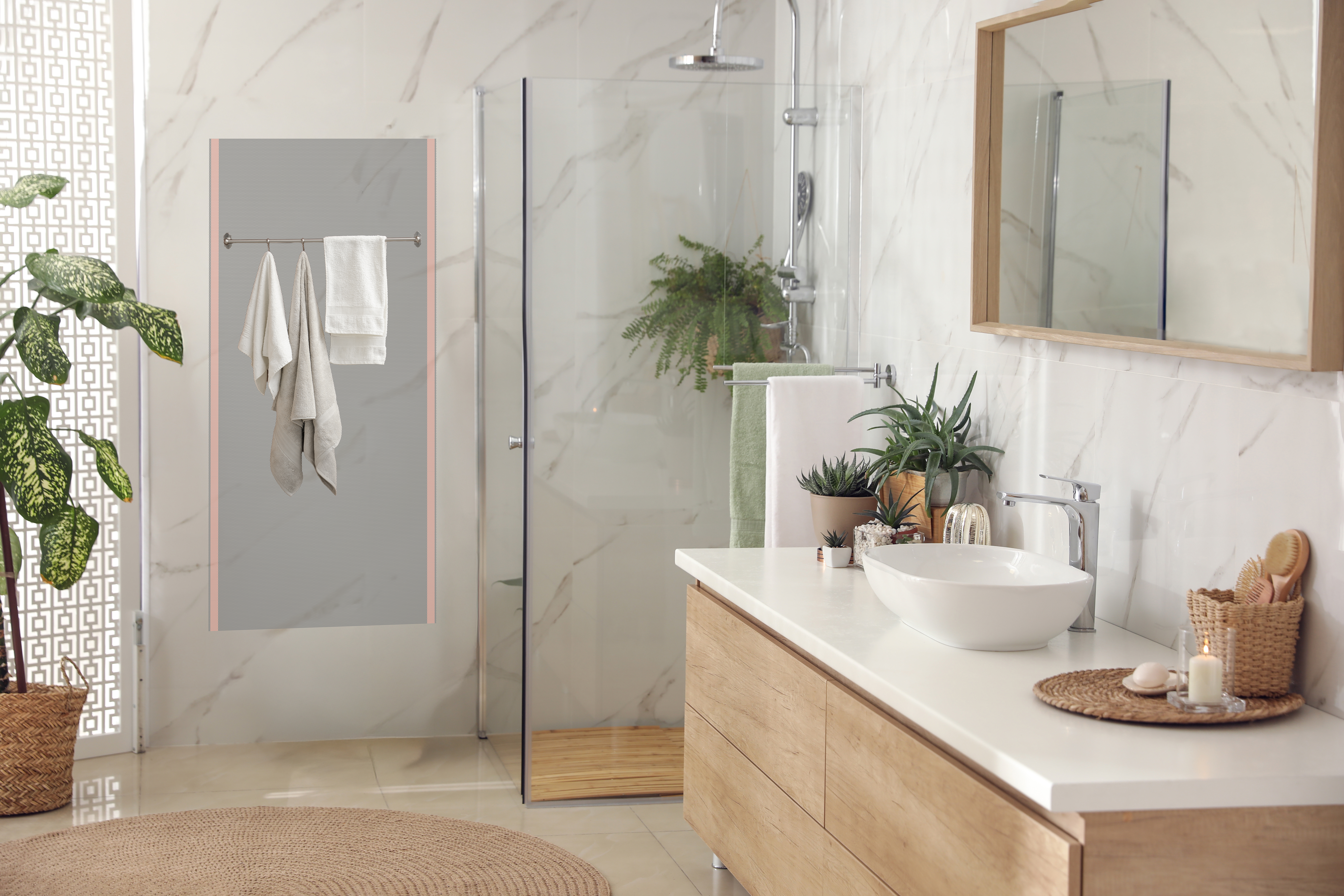 Sparpaket HF Wandintegrierter Handtuchtrockner