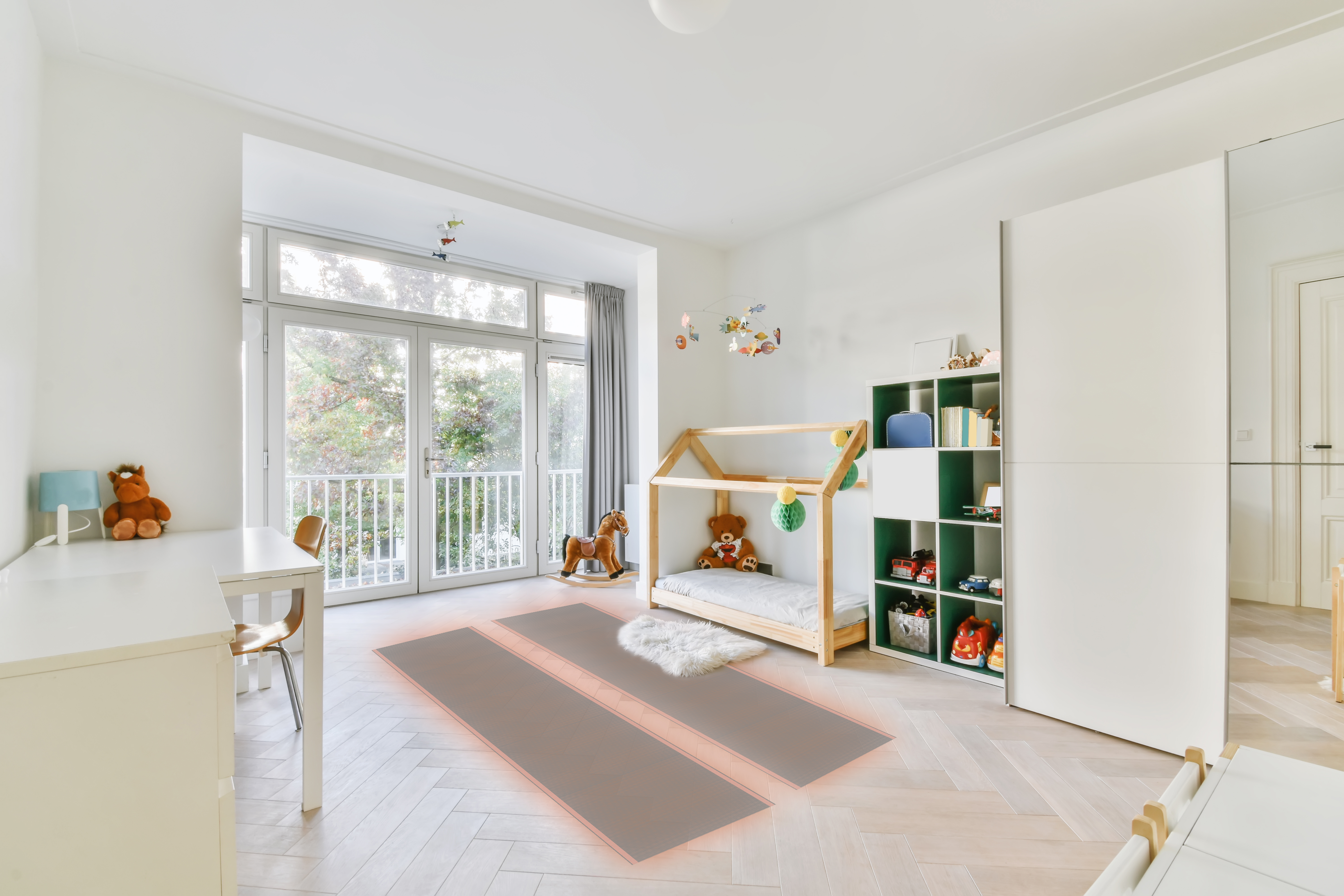 Sparpaket HF Komfortheizung für Laminat, Parkett & Vinyl 300 Watt