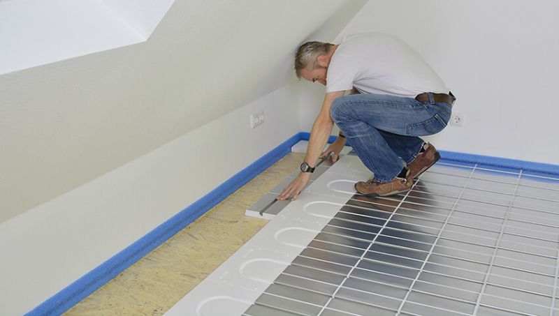 QuickTherm Trockenbau-Fußbodenheizung | QuickTec